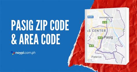 rosario pasig zip code|Pasig Zip Code and Area Code • Noypi.com.ph.